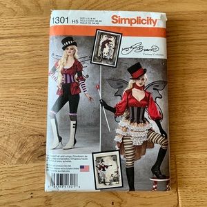 Goth fairy costume sewing pattern